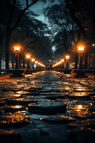 Enchanted Evening Stroll 🌙✨