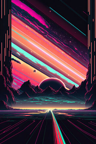 Retro Arcade Glitch