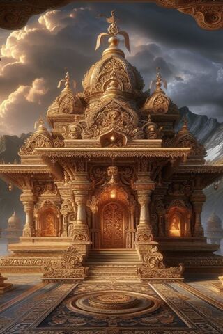 Majestic Golden Temple 🕌✨