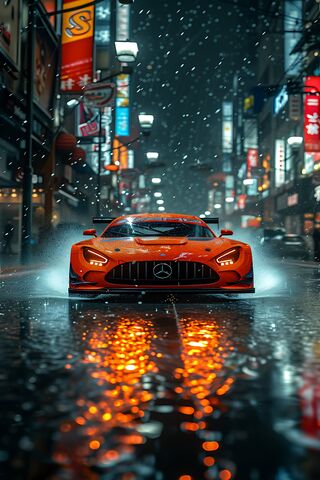 Night Drive in the City..