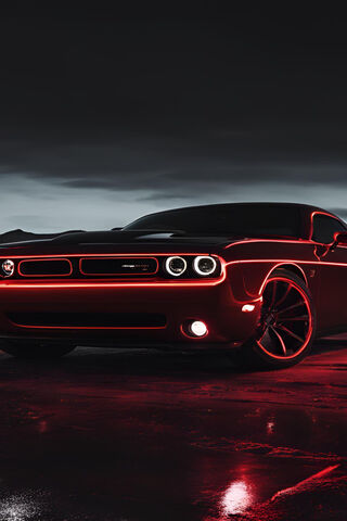 Night Rider: The Bold Challenger 🚗✨