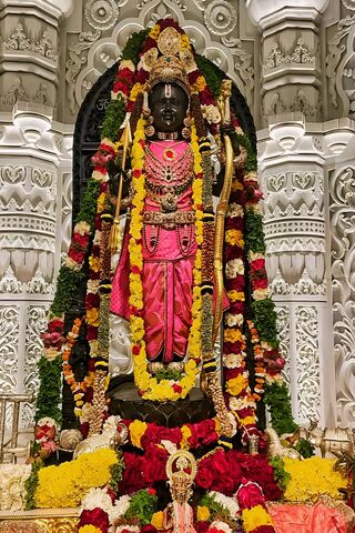 Divine Splendor: The Idol of Lord Rama 🌺✨
