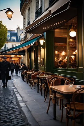 Charming Parisian Café Vibes ☕️✨