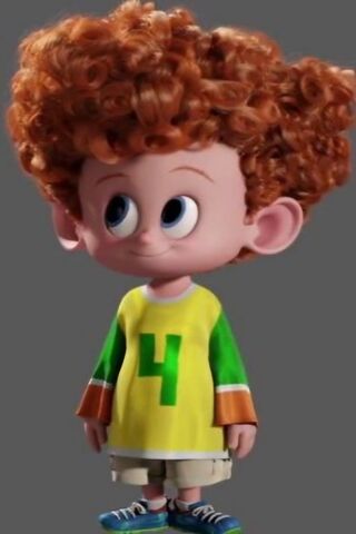 Cheerful Cartoon Kid