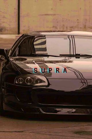 Sleek Power: The Iconic Supra 🚗✨