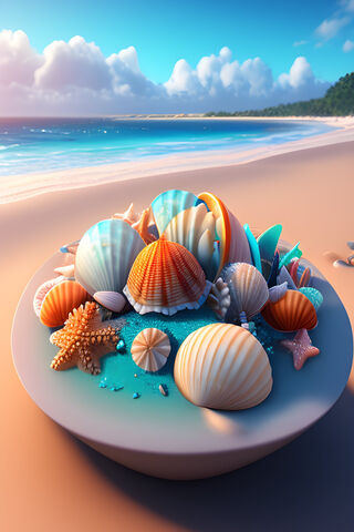 Coastal Treasures 🌊🐚