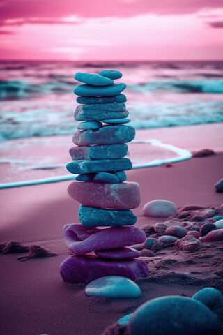 Serene Stone Tower at S..