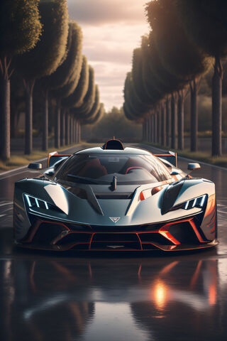 Sleek Power on the Road 🚗✨