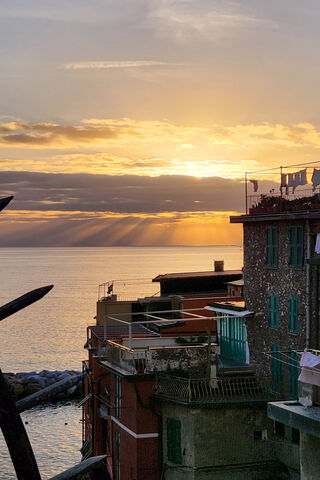 Sunset In Riomaggiore
