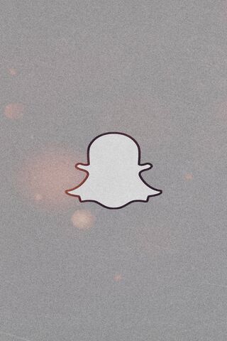 Ghostly Vibes: The Snapchat Logo 👻✨