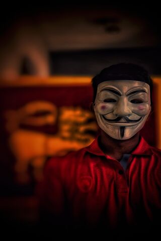 Mysterious Masked Figur..