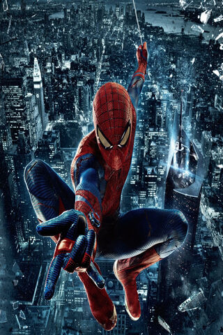 Spider-Man Swinging Thr..