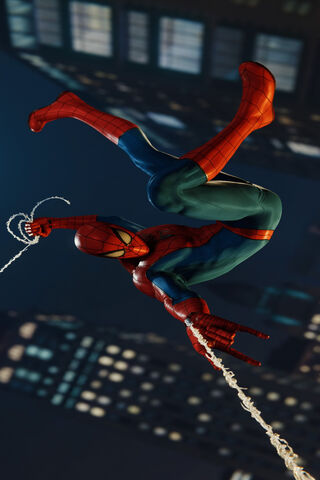 Spider-Man Swinging Thr..