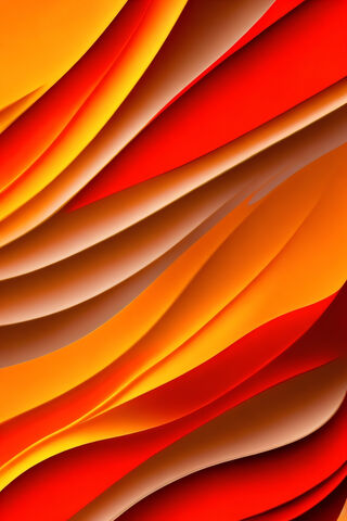 Fiery Waves of Color