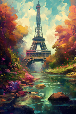 Enchanted Eiffel Tower ..