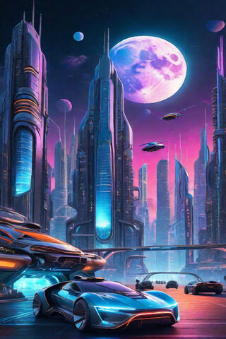 Futuristic Cityscape 🚀🌌