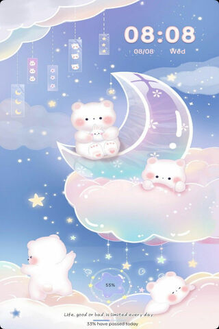 Dreamy Bear Adventure 🌙✨