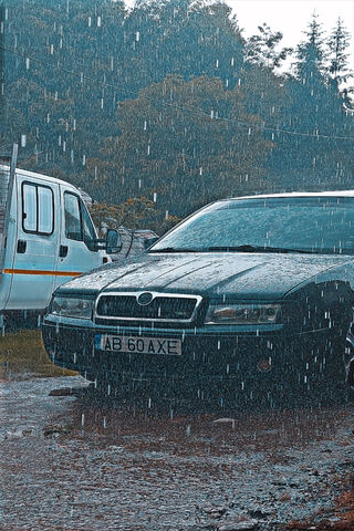 Rainy Day Ride 🌧️🚗