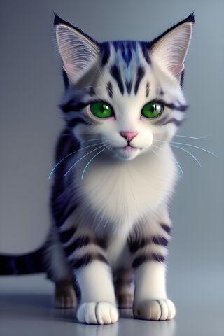 AI Art Cat