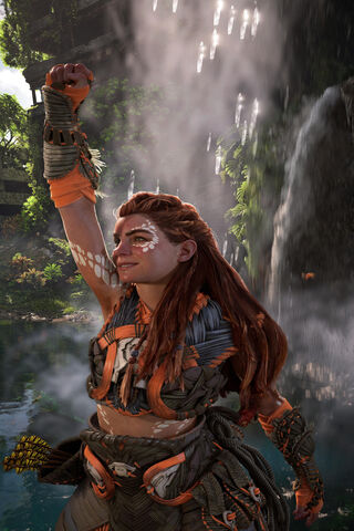 Aloy in Action! 🌿✨