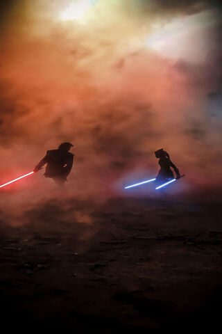 Ahsoka and Anakin