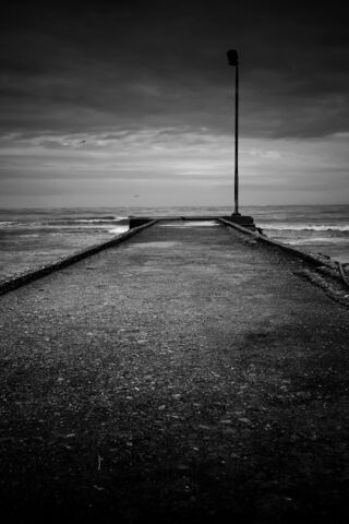 Beach Side Walk Way