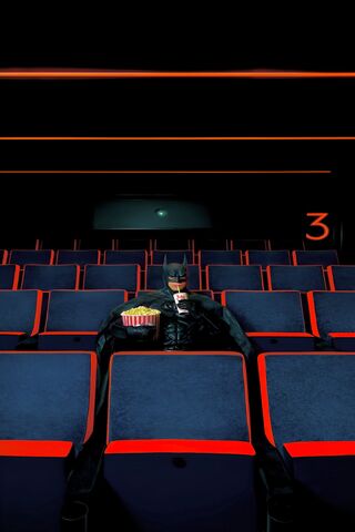 Batman's Movie Night 🍿🦇
