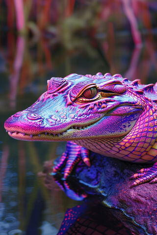 Colorful Croc 🌈🐊