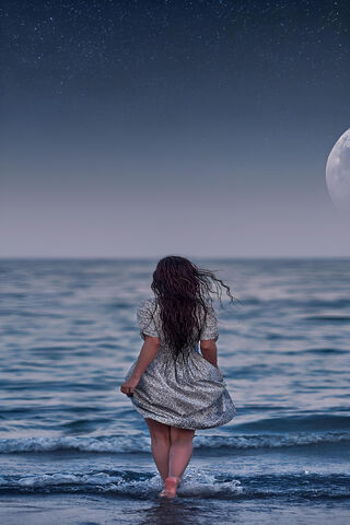 Moonlit Serenity 🌙🌊