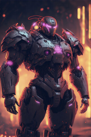Big Cyborg Neon