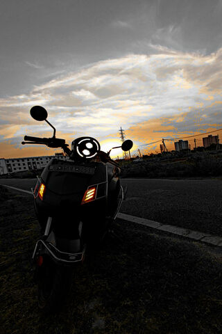 Sunset Ride 🏍️🌅