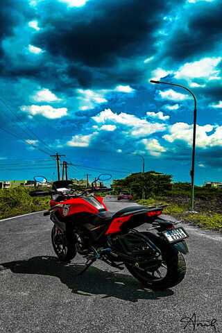 Vibrant Ride on an Open..