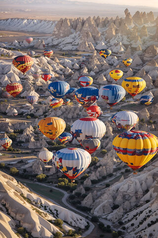 Blimps of Color: A Sky ..