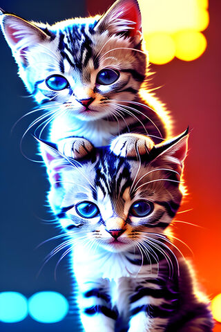Adorable Duo of Kittens 🐾💖