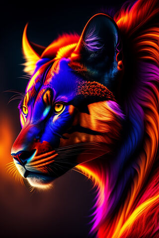 Colorful Demon Carcas
