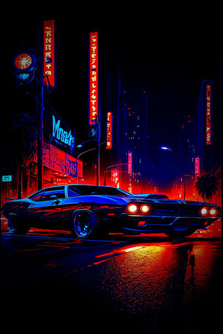 Neon Night Ride