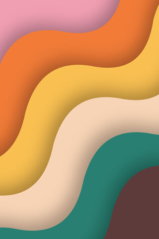 Wavy Colorful Abstract ..