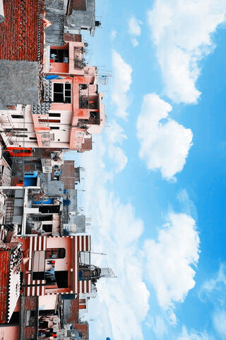 Rooftop Serenity 🌤️🏙️