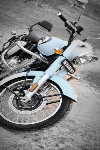 Classic Charm on Two Wheels 🏍️✨