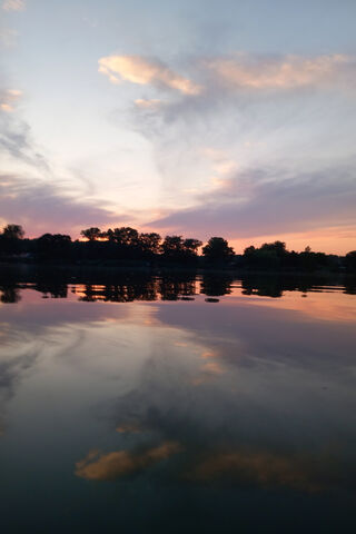 Serenity at Sunset on t..