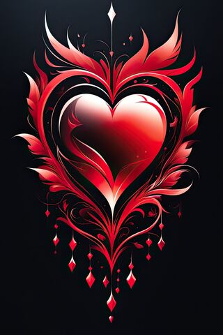 Dark Love Rose Tattoo