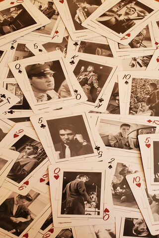 Elvis Playing Cards