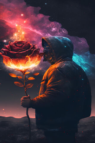 Cosmic Rose 🌹✨