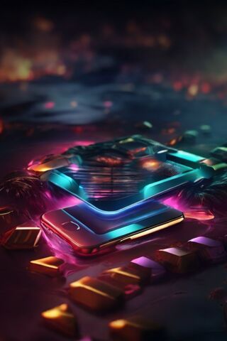 Neon Tech Vibes