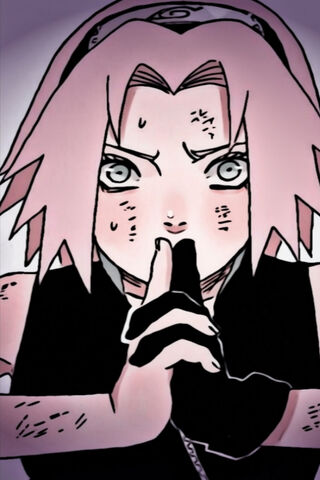 Sakura's Determined Sta..