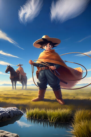 Goku the Cowboy 🌾🤠