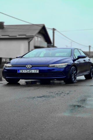 Sleek Volkswagen on a R..
