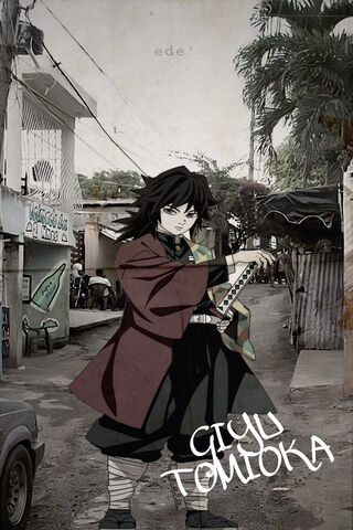 Giyu Tomioka in the Str..