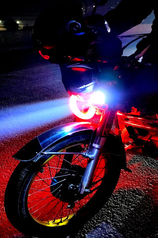 Night Ride Vibes 🌌🏍️