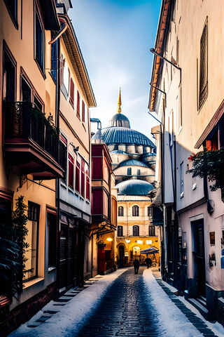 Charming Alleyway in Is..
